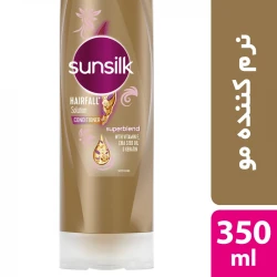 نرم کننده مو سان سیلک مدل Hairfall Solution حجم 350 میلی لیتر