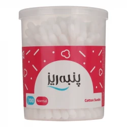 گوش پاک کن پنبه ریز مدل Normal  بسته 100 عددی 