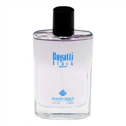 ادو پرفیوم مردانه وودی سنس مدل Bugatti Black  حجم 100 میلی لیتر