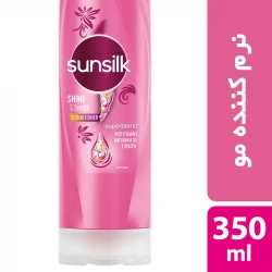 نرم کننده مو سان سیلک مدل Shine and Strength حجم 350 میلی لیتر