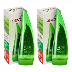 ژل ضد چروک سودا مدل لیفتینگ آلوئه ورا حجم 250 میلی لیتر مجموعه 2 عددی
