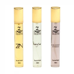عطر جیبی زوا مدل دیورهوم اینتنس مری می شیسیدو ذن با رایحه معتدل حجم 40 میلی‌لیتر مجموعه 3 عددی