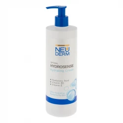 کرم مرطوب‌کننده دست، صورت و گردن نئودرم مدل Optimal Hydrosense مناسب برای پوست خشک و معمولی حجم 450 میلی‌لیتر