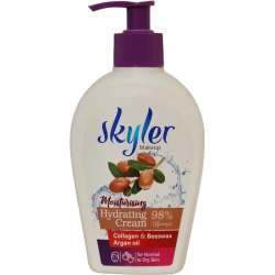 کرم مرطوب کننده دست و صورت اسکایلر مدل Argan Oil حجم 250 میلی لیتر