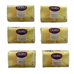 صابون شستشو دورو مدل گل یاسمن و بابونه تحت لیسانس وزن90 گرم مجموعه 6 عددی