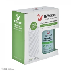 میسلار واتر نیوساد مدل عصاره جینکو بیلوبا مناسب برای پوست چرب و مختلط حجم 250 میلی‌لیتر به همراه پد آرایش پاک کن 