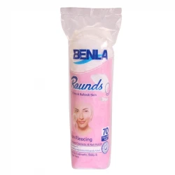 پد پاک کننده آرایش صورت بنلا کد 001 بسته 70 عددی