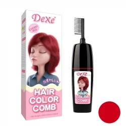 فوم رنگ مو موقت دکسی مدل Comb حجم 200 میلی لیتر رنگ قرمز