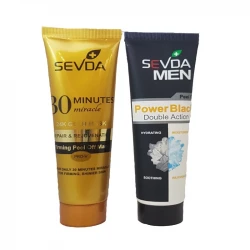 پک ماسک سودا مدل gold و black حجم 200 میلی لیتر