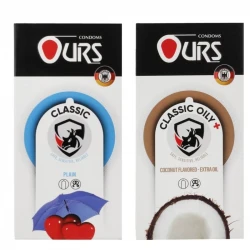 کاندوم ساده اورز مدل CLASSIC بسته 12 عددی به همراه کاندوم ساده اورز مدل OILY PLUS بسته 12 عددی