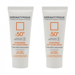 کرم ضد آفتاب درماتیپیک مدل Anti-acne حجم 40 میلی لیتر بسته 2 عددی