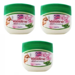 وازلین دست و بدن وسیم مدل ویتامینه مناسب انواع پوست  حجم 250 میلی لیتر مجموعه 3 عددی