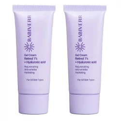 کرم ضد چروک باب ایور مدل رتینول 1 درصد و هیالورونیک اسید حجم 40 میلی لیتر مناسب انواع پوست مجموعه 2 عددی