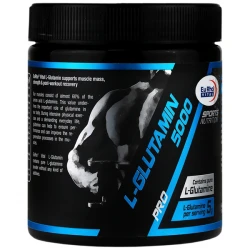 خرید پودر ال گلوتامین 5000 یوروویتال 300 گرم (ریکاوری عضلات)