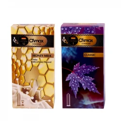 کاندوم کلایمکس مدل classic بسته 12 عددی به همراه کاندوم مدل honey milk بسته 12 عددی