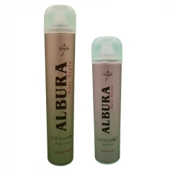 اسپری چسب مو آلبورا مدل Ultra Forte حجم 250 میلی لیتر به همراه اسپری چسب مو آلبورا مدل Ultra Forte حجم 400 میلی لیتر