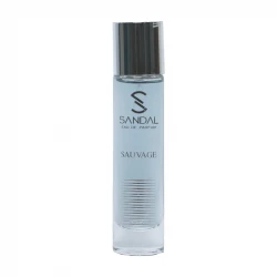 عطر جیبی مردانه صندل مدل ساواج حجم 33 میلی لیتر