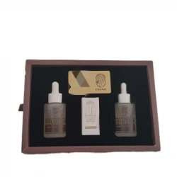 اسپری پرپشت‌کننده مو اکسونیک مدل تونیک  حجم 60 میلی‌لیتر رنگ قهوه ای بسته 2 عددی