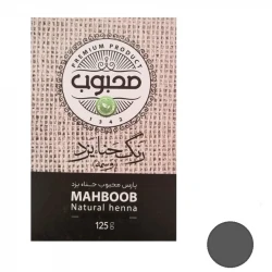 رنگ مو  پارس محبوب حناء یزد  مدل 13 وزن 125 گرم  رنگ مشکی