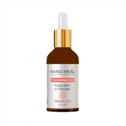 سرم تقویت کننده و ضد ریزش بانوان نانوهیل مدل Magic Elixir of Peptides مناسب برای انواع مو حجم 50 میلی لیتر