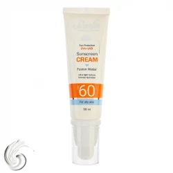 کرم ضد آفتاب بی‌رنگ صورت ثمین SPF 60 مدل Fusion Water ‌محافظ UVA ، UVB مناسب برای پوست‌های چرب حجم 50 میلی‌لیتر