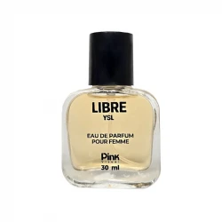 عطر جیبی زنانه پینک ویژوآل مدل Libre Ysl با رایحه شیرین حجم 30 میلی‌لیتر