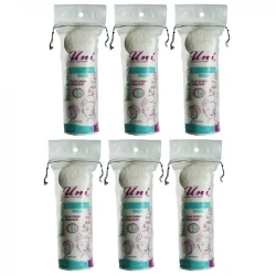 پد پاک کننده آرایش یونی لد مدل Ultra Soft  شش بسته 80 عددی