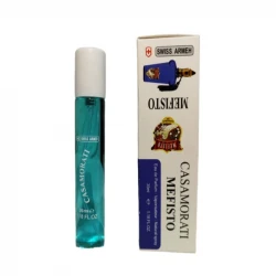 عطر جیبی مردانه سوییس آرمه مدل کازاموراتی مفیستو  حجم 35 میلی لیتر