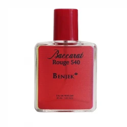 عطر جیبی بنجک مدل باکارات رژ با رایحه گرم و شیرین حجم 30 میلی‌لیتر