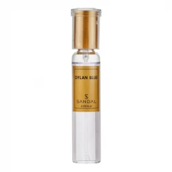 عطر جیبی زنانه صندل مدل Dylan blue با رایحه خنک حجم 25 میلی‌لیتر