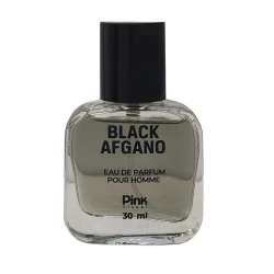 عطر جیبی مردانه پینک ویژوال مدل Black Afghano حجم 30 میلی لیتر