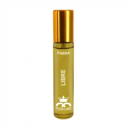 عطر جیبی زنانه پاشا مدل لیبر با رایحه گرم حجم 24 میلی‌لیتر