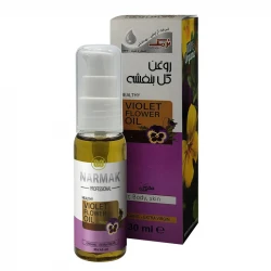  روغن گل بنفشه نرمک طلایی مدل 002 حجم 30 میلی لیتر