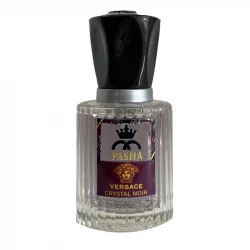 عطر جیبی زنانه پاشا مدل Versace Crystal Noir با رایحه گرم حجم 30 میلی‌لیتر