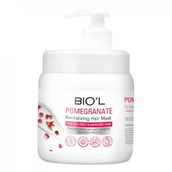ماسک مو بیول مدل Pomegranate مناسب برای موی رنگ شده حجم 800 میلی لیتر