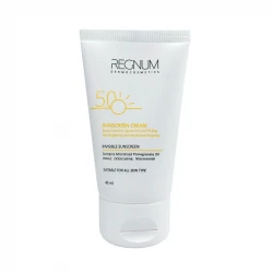 کرم ضد آفتاب بدون رنگ رگنوم SPF50 مدل فیوژن واتر PA++ ‌مناسب برای انواع پوست‌ حجم 40 میلی‌لیتر