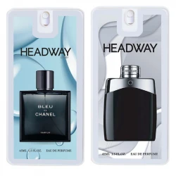 عطر جیبی مردانه هدوی استوری مدل مون بلان لجند و بلو شنل حجم 45 میلی لیتر مجموعه 2 عددی