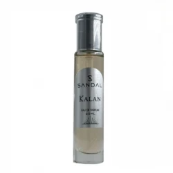 عطر جیبی مردانه صندل مدل کالان با رایحه تلخ حجم ۲۵ میلی‌لیتر