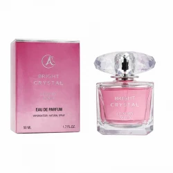 ادوپرفیوم زنانه لاکچری آکوا مدل Bright Crystal با رایحه خنک حجم 50 میلی‌لیتر