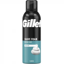 فوم اصلاح ژیلت مدل Original Scent Sensitive حجم 200 میلی لیتر