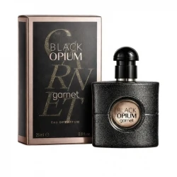 ادوپرفیوم زنانه گارنت مدل BLACK OPIUM با رایحه گرم حجم 25 میلی‌لیتر
