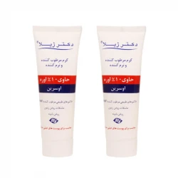 کرم مرطوب کننده دکتر ژیلا مدل اوره 10حجم 75 میلی لیتر مجموعه 2 عددی