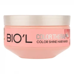 ماسک تثبیت کننده رنگ مو بیول مدل COLOR THERAPY مناسب برای موهای رنگ شده حجم 220 میلی لیتر