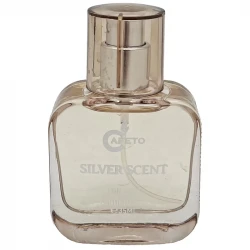 عطر جیبی مردانه کافه تو مدل سیلور سنت با رایحه گرم و شیرین حجم 35 میلی‌لیتر