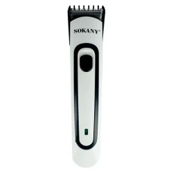 ماشین اصلاح موی سر و صورت شارژی سوکانی مدل SK-LF-9943 با تیغه استیل ضد زنگ، قابلیت اصلاح صفر میلی‌متر، شانه قابل تنظیم 0 تا 5 میلی‌متر و طراحی ارگونومیک