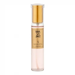 عطر جیبی زنانه صندل مدل VIVALA JUICY با رایحه شیرین و خنک حجم 25 میلی‌لیتر