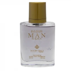 عطر جیبی مردانه وودی سنس مدل BVLGURI IN BLACK حجم 30 میلی لیتر