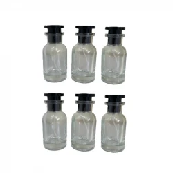 محفظه نگهدارنده عطر مدل RZ LVI 30.6 ظرفیت 30 میلی‌لیتر بسته 6 عددی