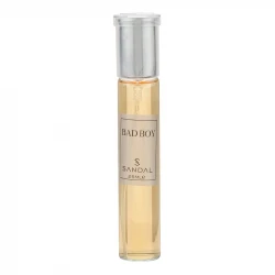 عطر جیبی مردانه صندل مدل Bad boy با رایحه خنک حجم 25 میلی‌لیتر