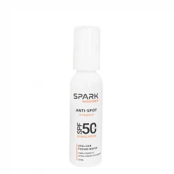 کرم ضد آفتاب بی‌رنگ دست و صورت و بدن اسپارک وودن SPF 50 مدل ویتامین E ‌مناسب برای انواع پوست حجم 50 میلی‌لیتر